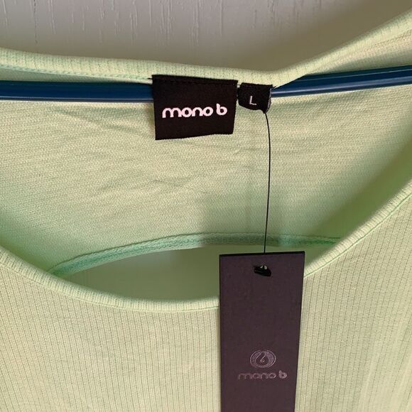 New Mono B mint green cutout back booty coverage - Picture 4 of 4